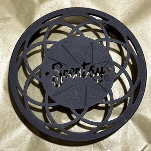 Scentsy Round Warmer Stand Trivet 5" Metal Brown